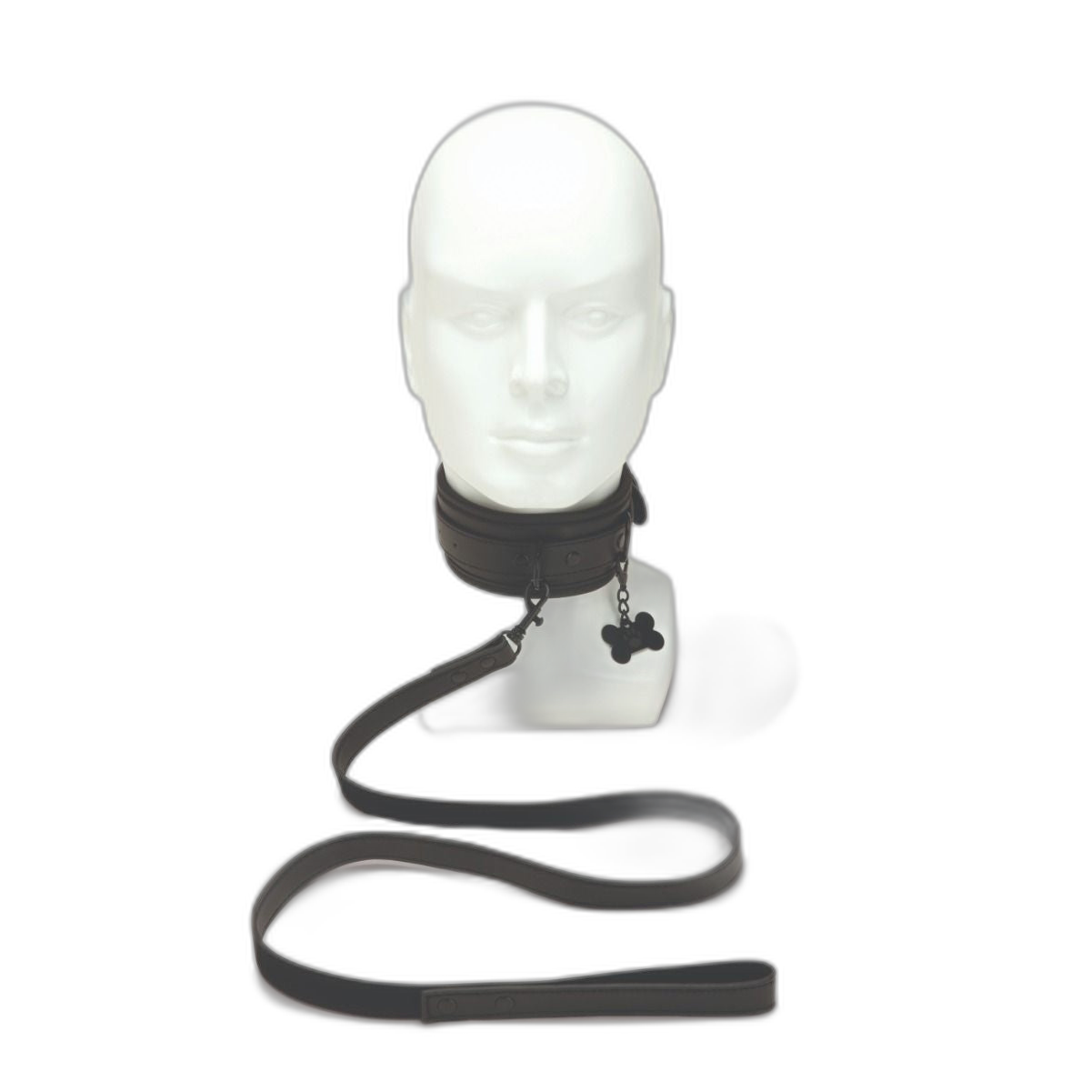 Prowler RED Collar & Leash Set Black