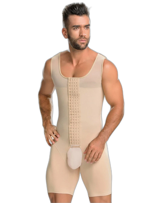 Men Shapewear Tummy Control Slimming Bodysuit