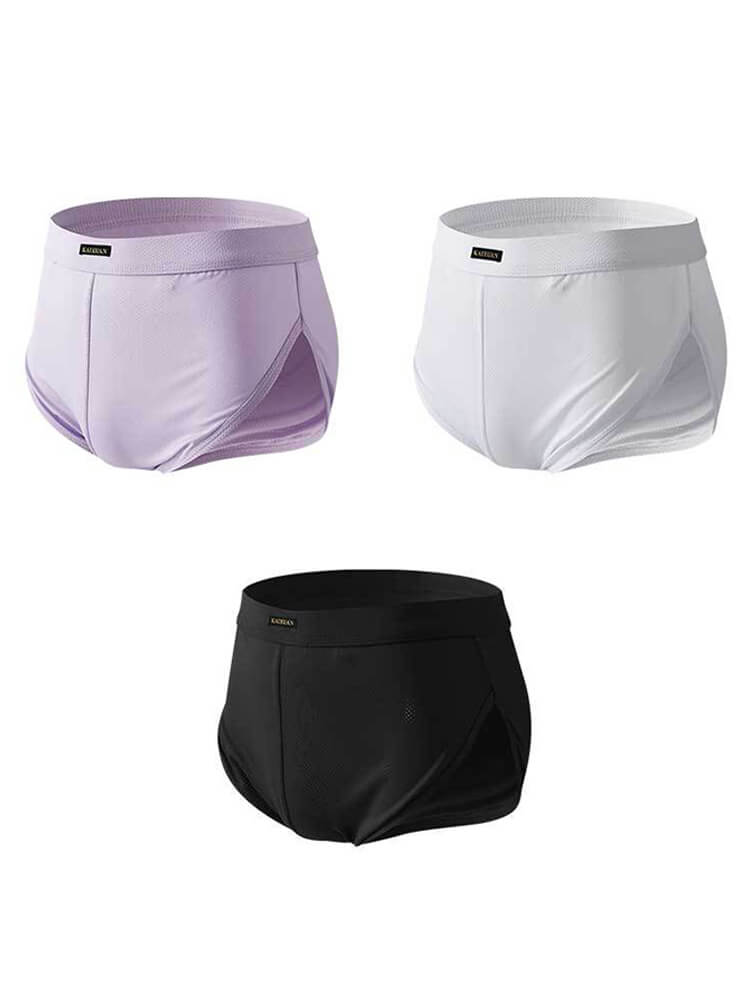 Men's Breathable Quick-Drying Mesh Boxer Briefs