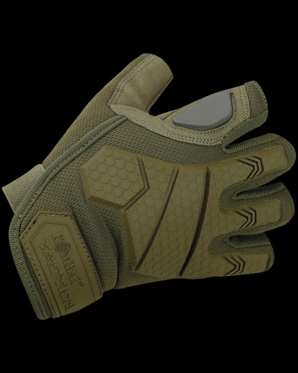 Kombat UK Alpha Fingerless Gloves - Coyote