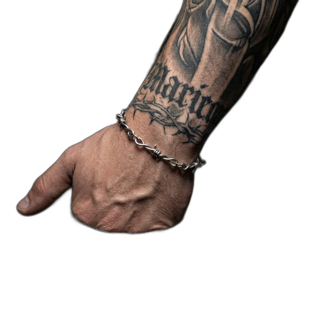 Barbed Wire Bracelet
