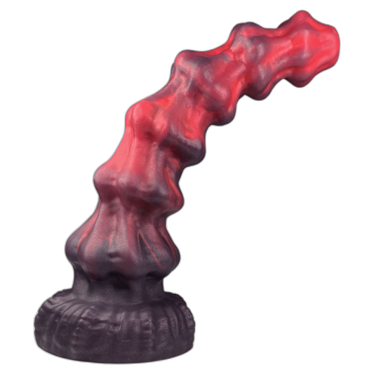 Migo - 10 Inch Knot Dildo - Fantasy Dildo - Alien Dildo with 6 Knots