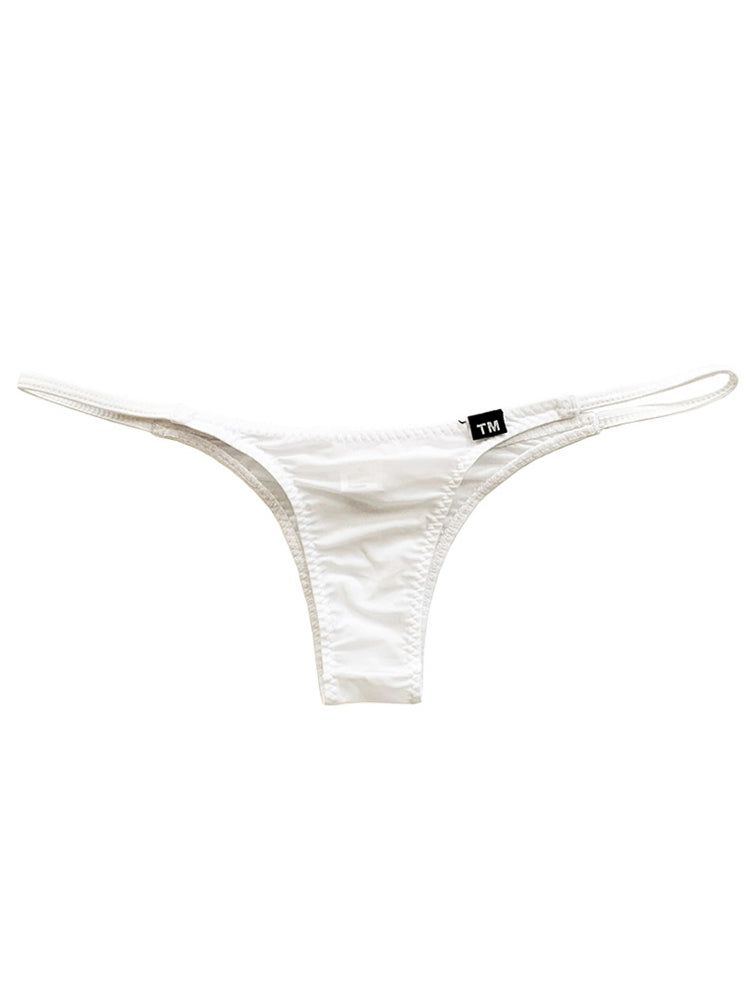 Men's Ice Silk Ultra Low Rise Thong
