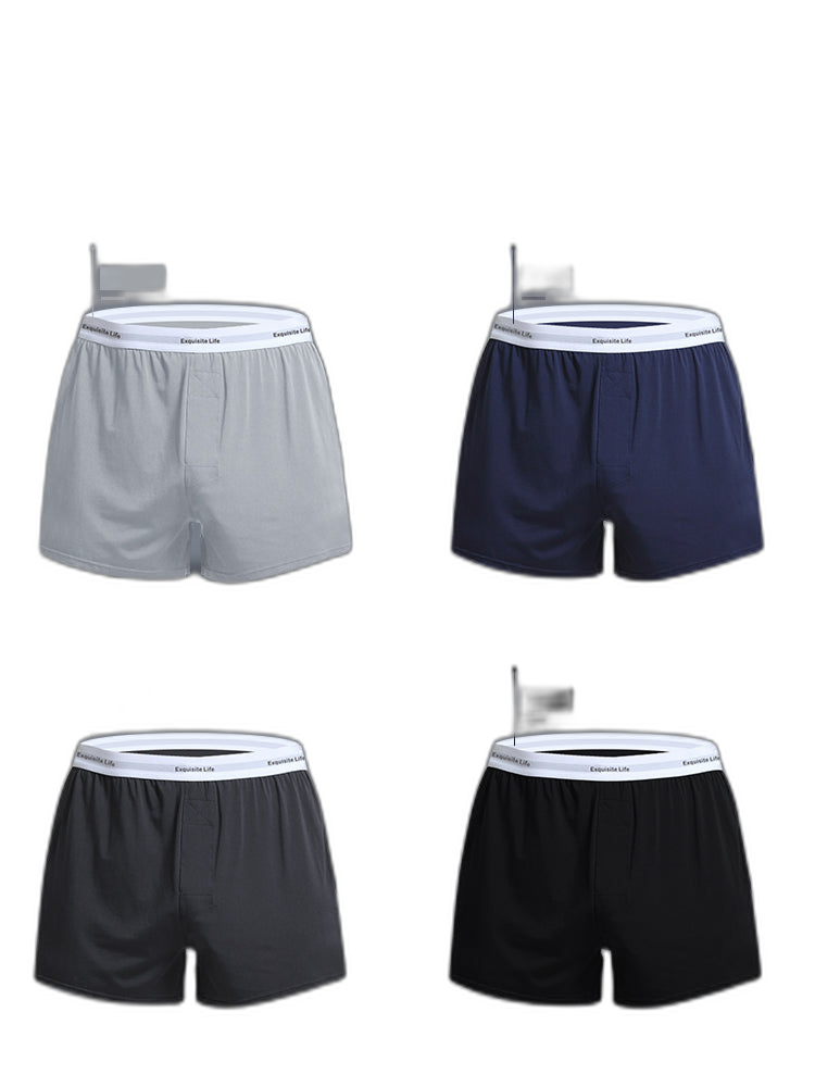 Men's Comfy Modal Home Boxer Shorts