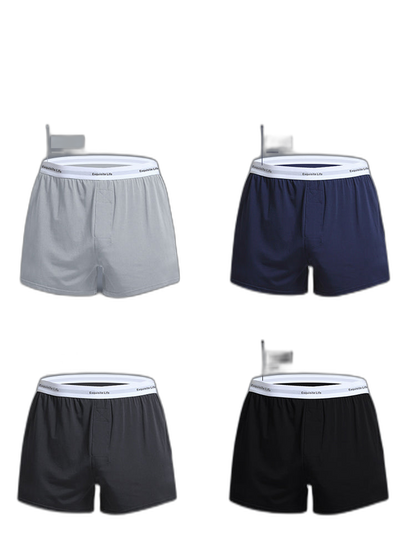Men's Comfy Modal Home Boxer Shorts
