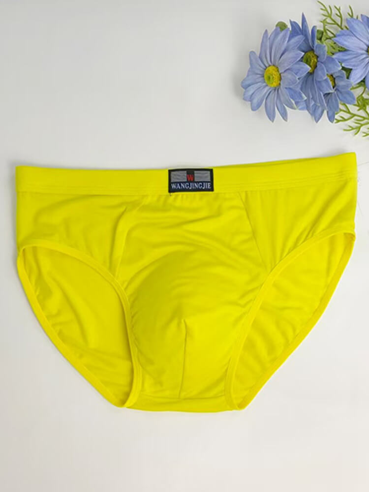 Men's Solid-Color Breathable Comfortable Modal Briefs