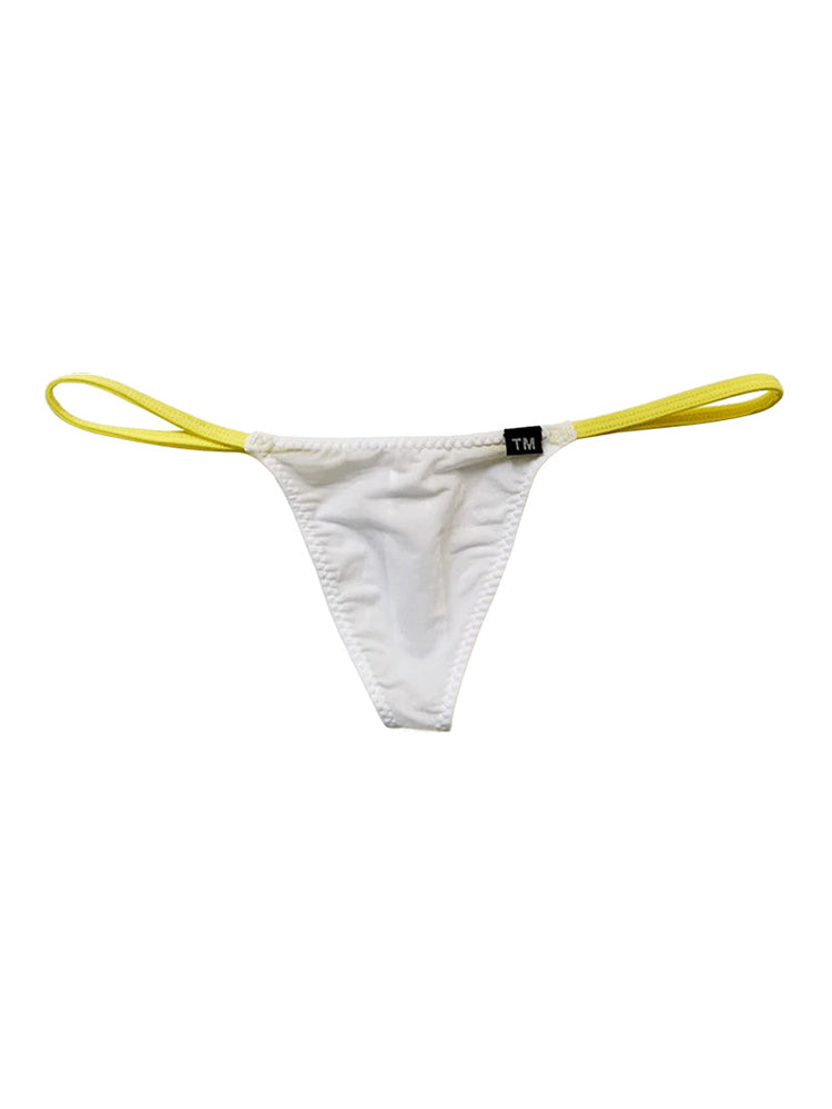 Men's Tight Thin Lightweight Thong Briefs  