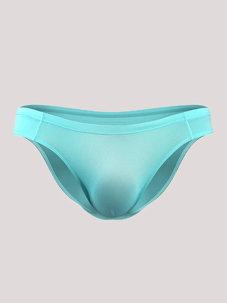 4 Pack Men's Support Pouch Traceless Ice Silk Underwear