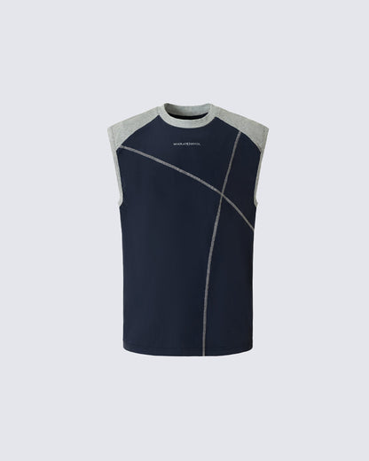 Deconstructed Stitched Ice-Feel Quick-Dry Summer Tank Top