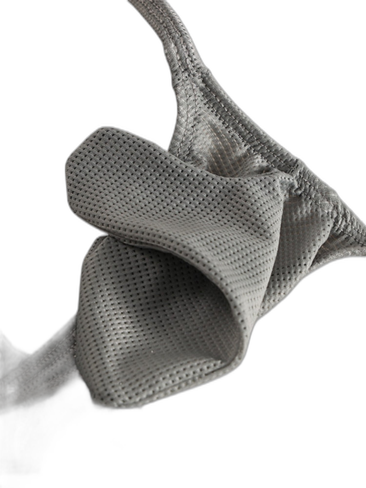 3 Pack Men's Breathable Mesh Sexy Ice Silk Strings
