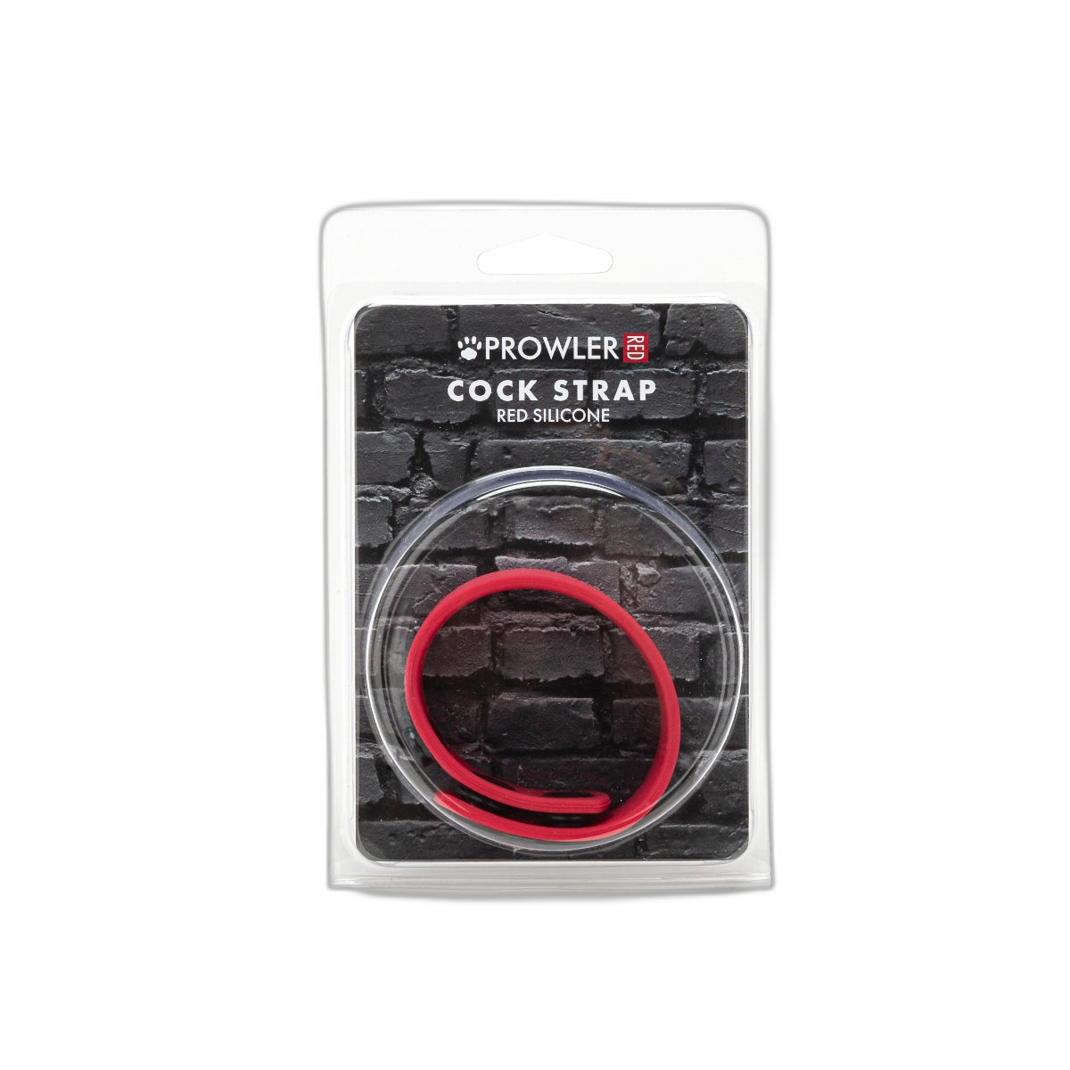 Prowler RED Silicone Cock Strap Red