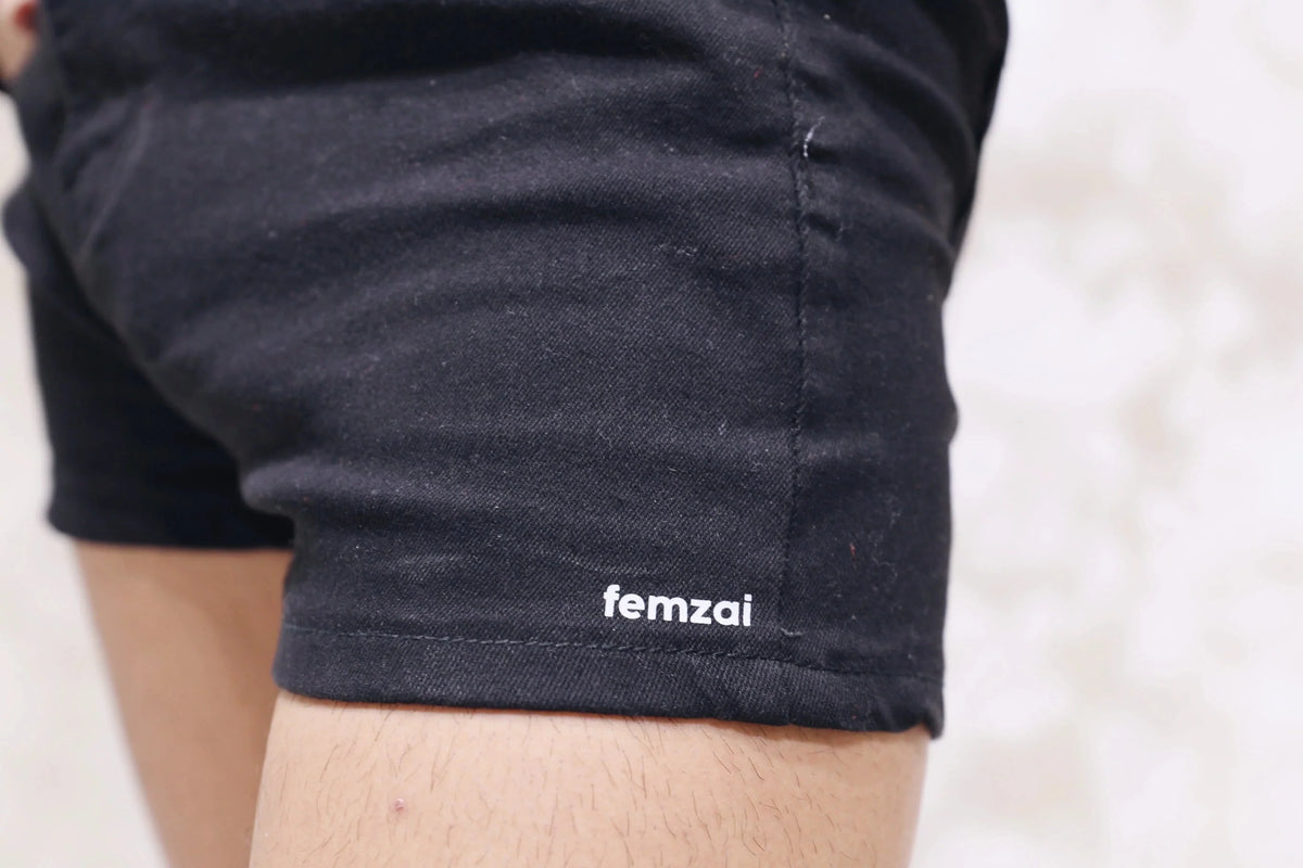 Signature Denim Shorts