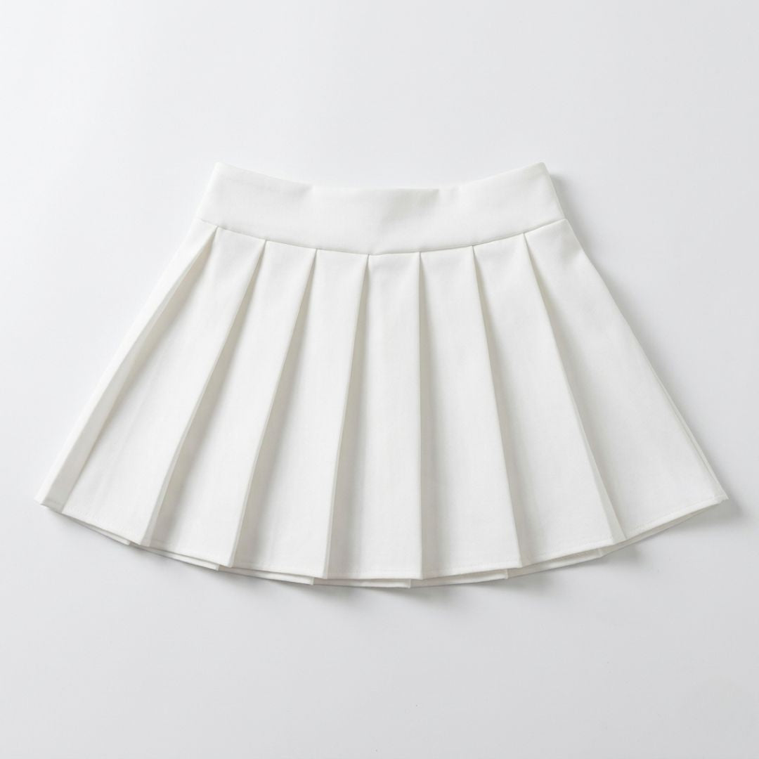 Classic Pleated Mini Skirt