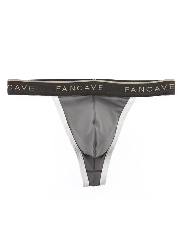 4 Pack Men's Ultra-Lightweight Sheer Icy Mesh Thongs