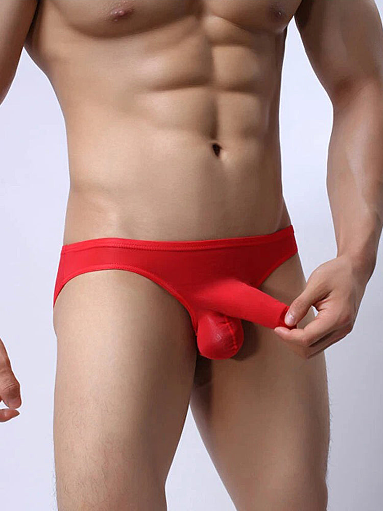 Men's Independent Penis Pouch Thin Bikini