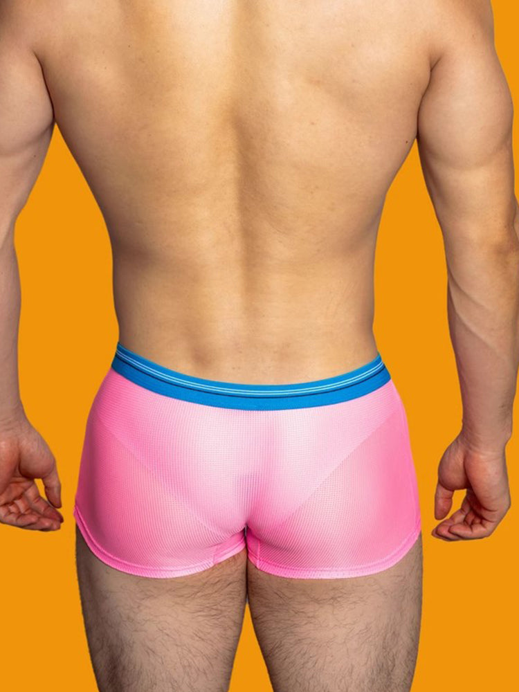 3 Pack Men's Nylon Mesh Breathable Quick-Dry Trunks