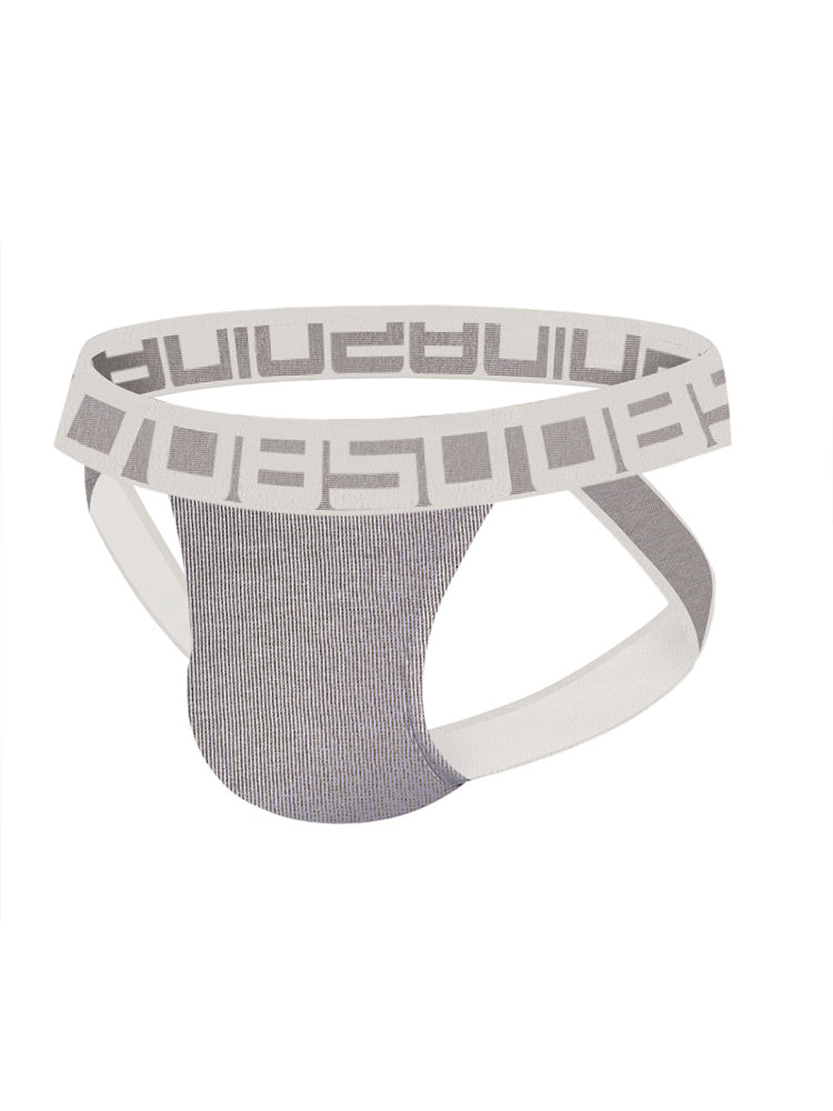 Men's Ribbed Jockstrap Underwear Athletic Supporters