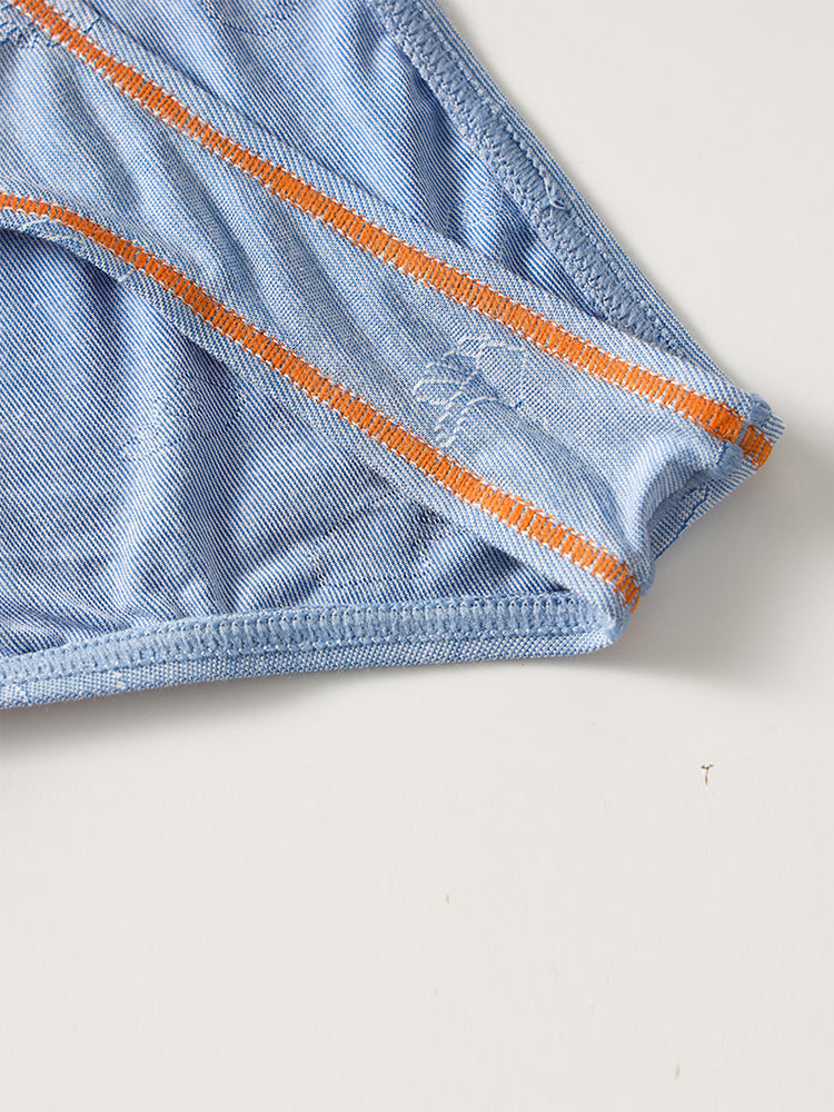 3 Pack Men's Ultra-Soft Stretch Fabric Ice Silk Briefs