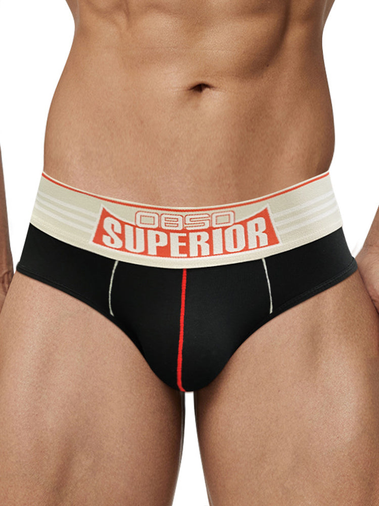 Men’s Elasticated Waistband Low-rise Pouch Briefs