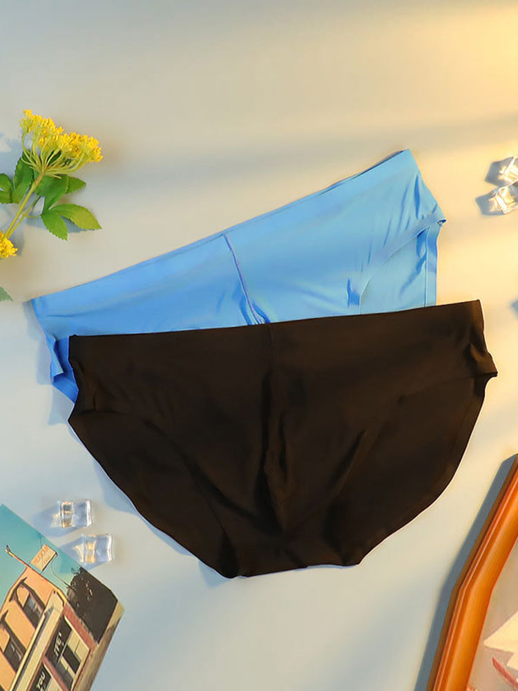Men's Breathable Seamless Thin Briefs
