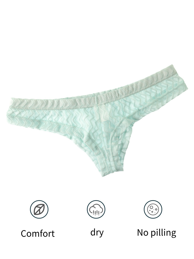 3-pack Men's Sexy Lace Thong