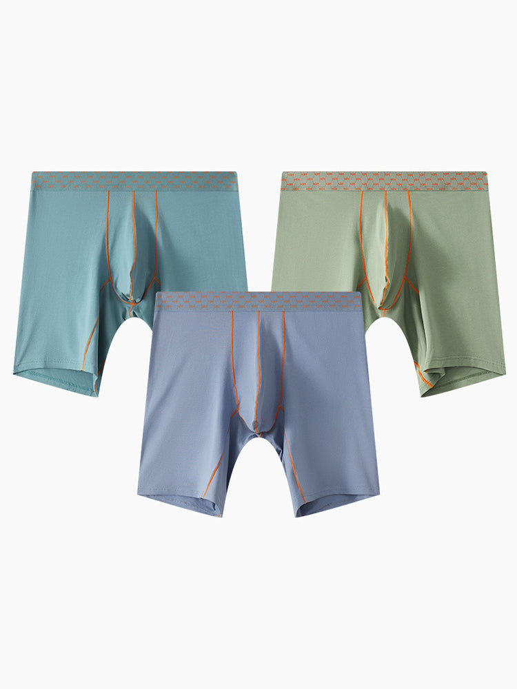 2 Pack Men's Cotton Casual Sporty Mid-Rise Sexy Pouch Midway Briefs