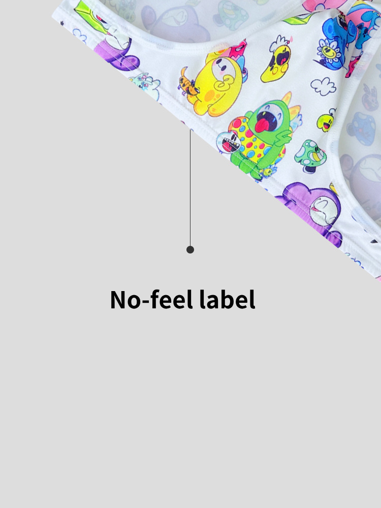 2-pack Men's Breathable Sports Cartoon Print Bikini