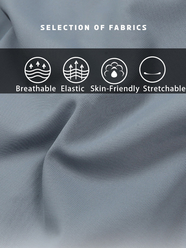 4 Pack Men's Low-Rise Sexy Narrow-Band Cooling U-Convex Breathable Comfortable Thong