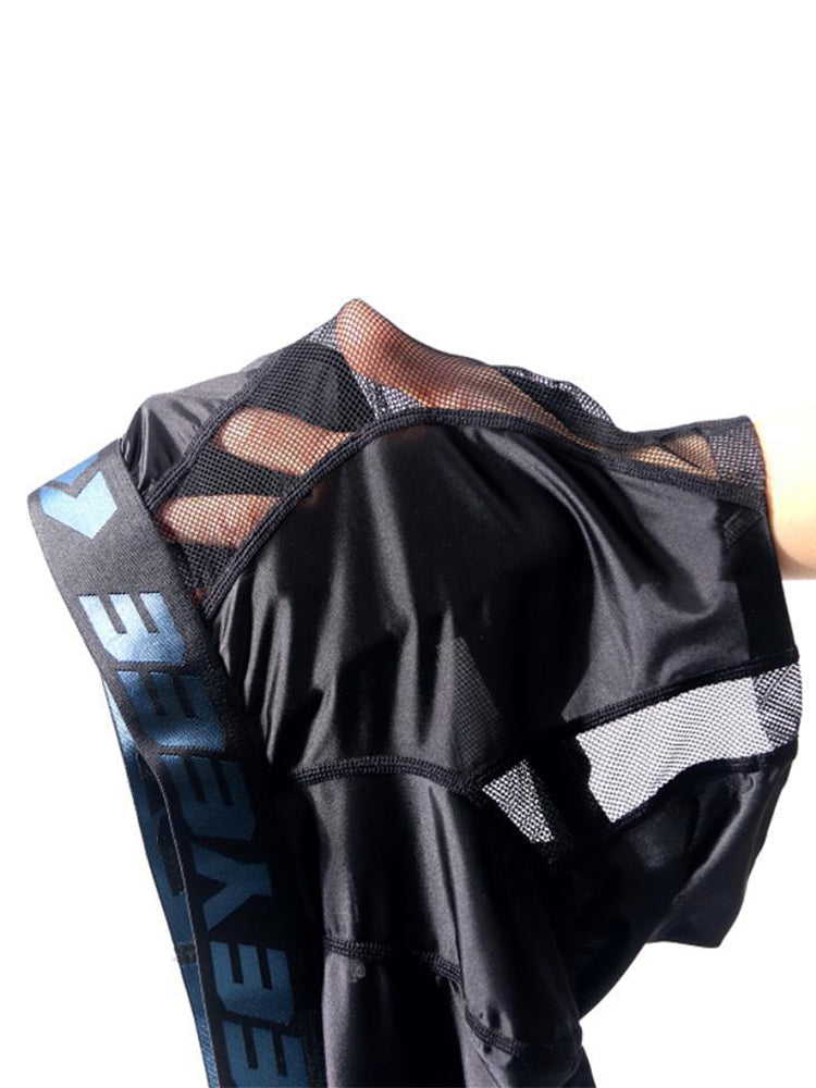 2 Pack Men's Workout Anti-Chafing Quick-Dry & Breathable Mesh Stretch Boxer Briefs