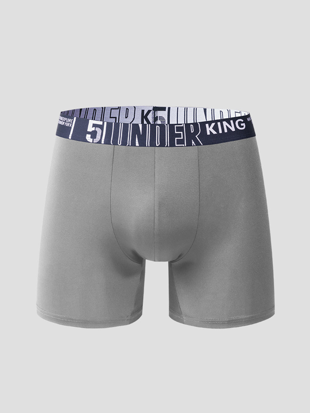 Breathable Sports Boxer Briefs with Open Fly