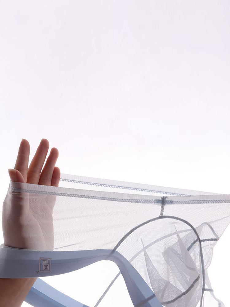 Men's Ultra-thin Low-Rise See-Through Ice Silk Briefs