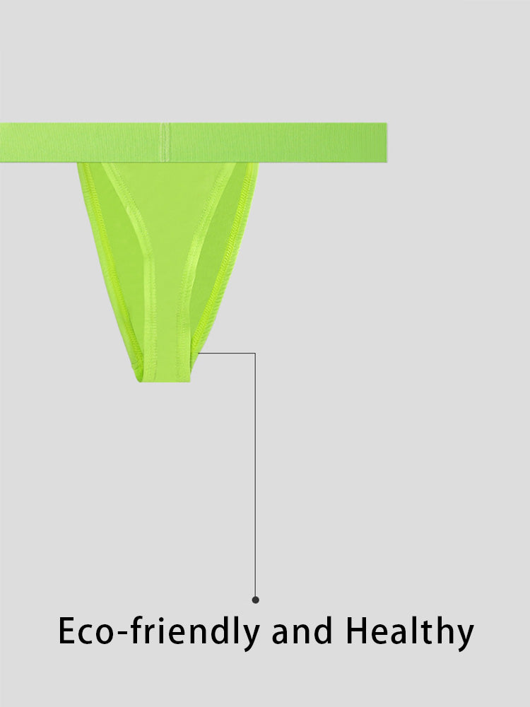 2 Pack Men's Large Pouch Enhancing Modal Breathable Thong