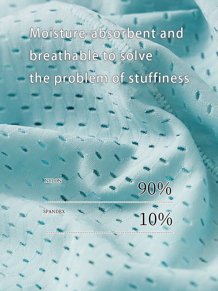 3 Pack Men's Sexy Mesh Transparent Big Pouch Jockstrap