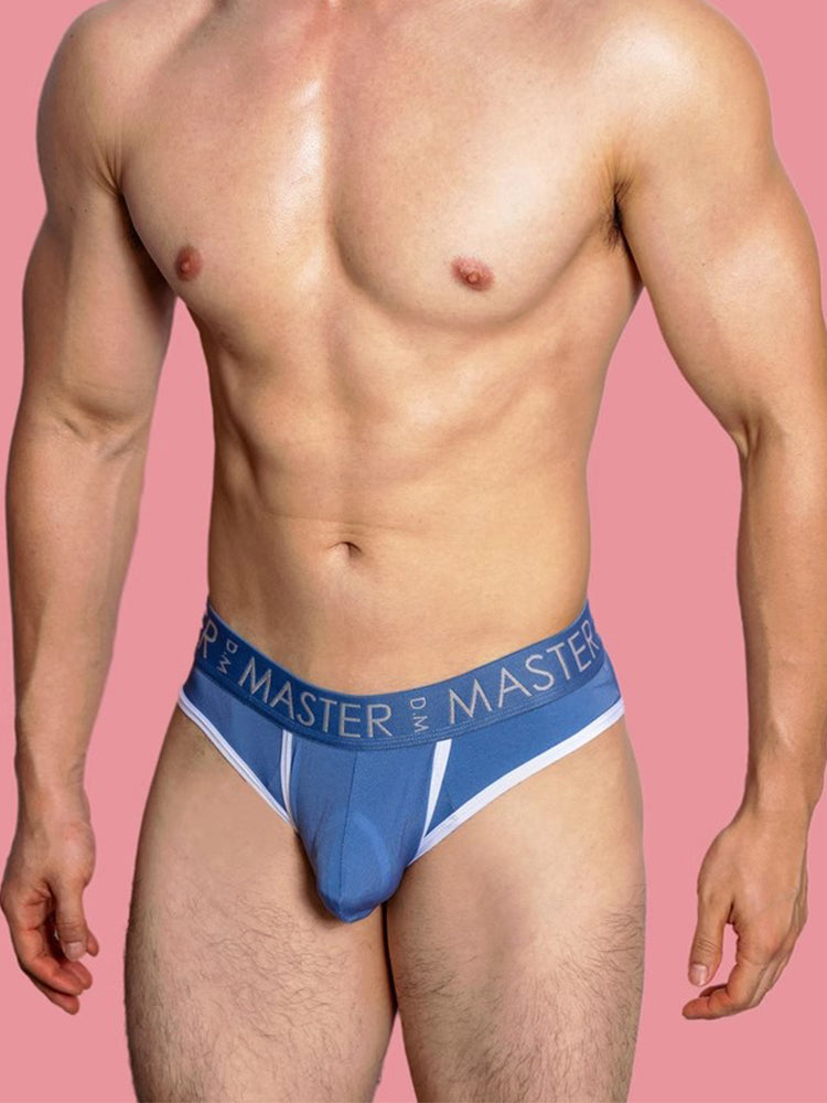 3 Pack Men's High-Elasticity Quick-Dry Pouch-Separated Briefs