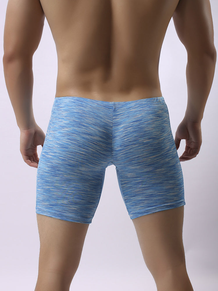 Men's Sport Anti-chafing Large Pouch Boxer Briefs