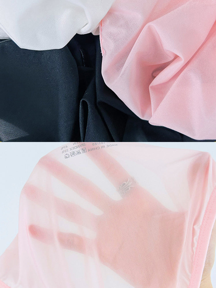 2 Pack Men's Sexy See-Through Triangle Y-Shaped Sleep Briefs