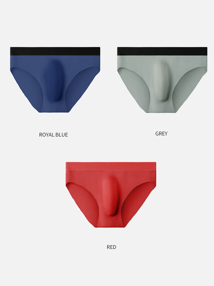 7 Pack Ball Support Seamless Men's Briefs