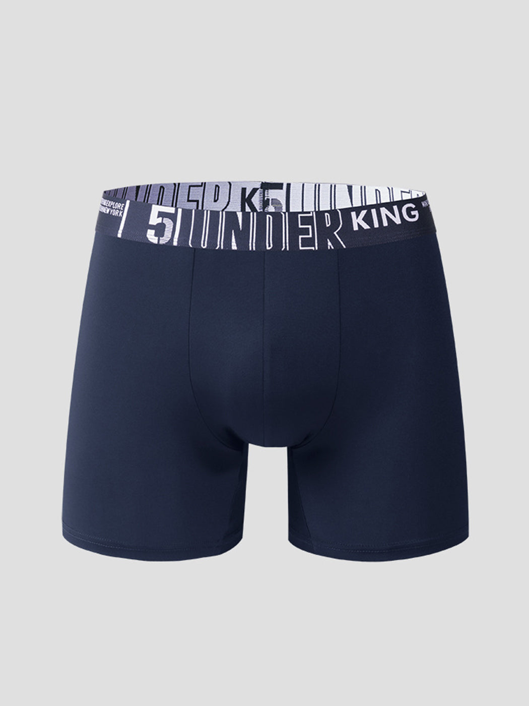 Breathable Sports Boxer Briefs with Open Fly