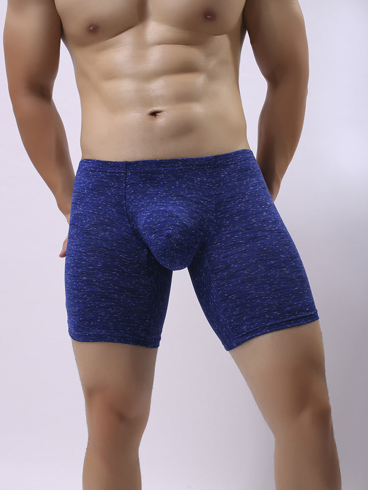 Men's Sport Anti-chafing Large Pouch Boxer Briefs