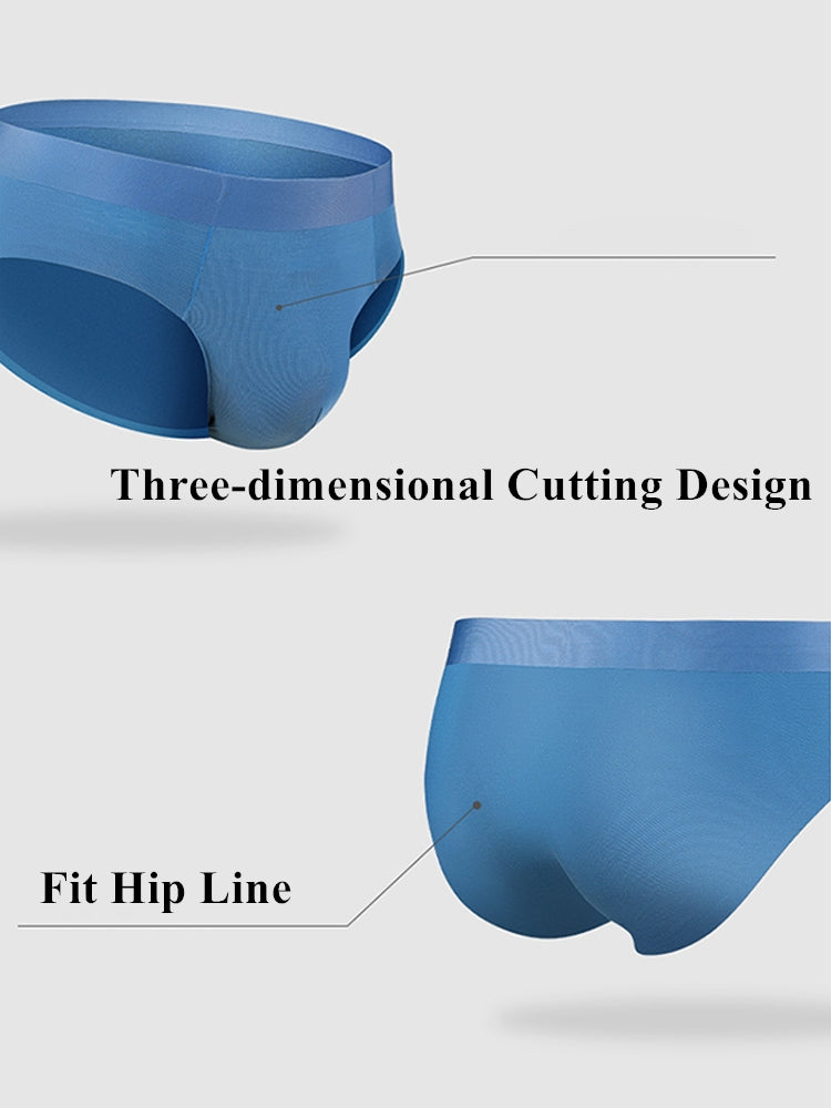 Men's Breathable Seamless Modal Pouch Briefs