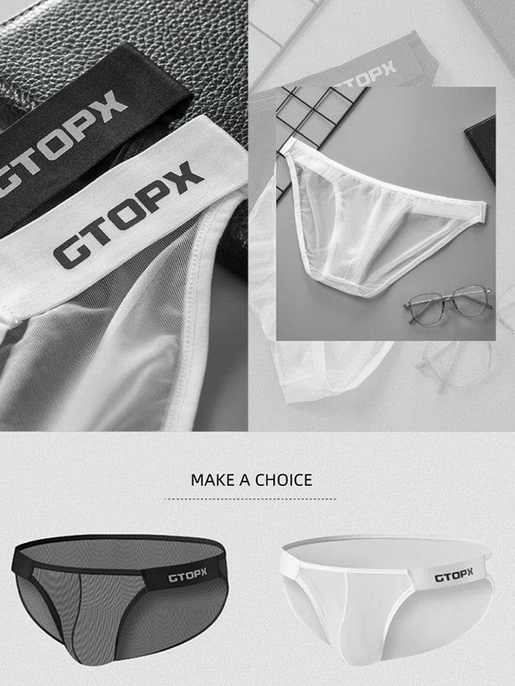 2 Pack Men's Sexy Mesh Bikini – Sheer & Breathable