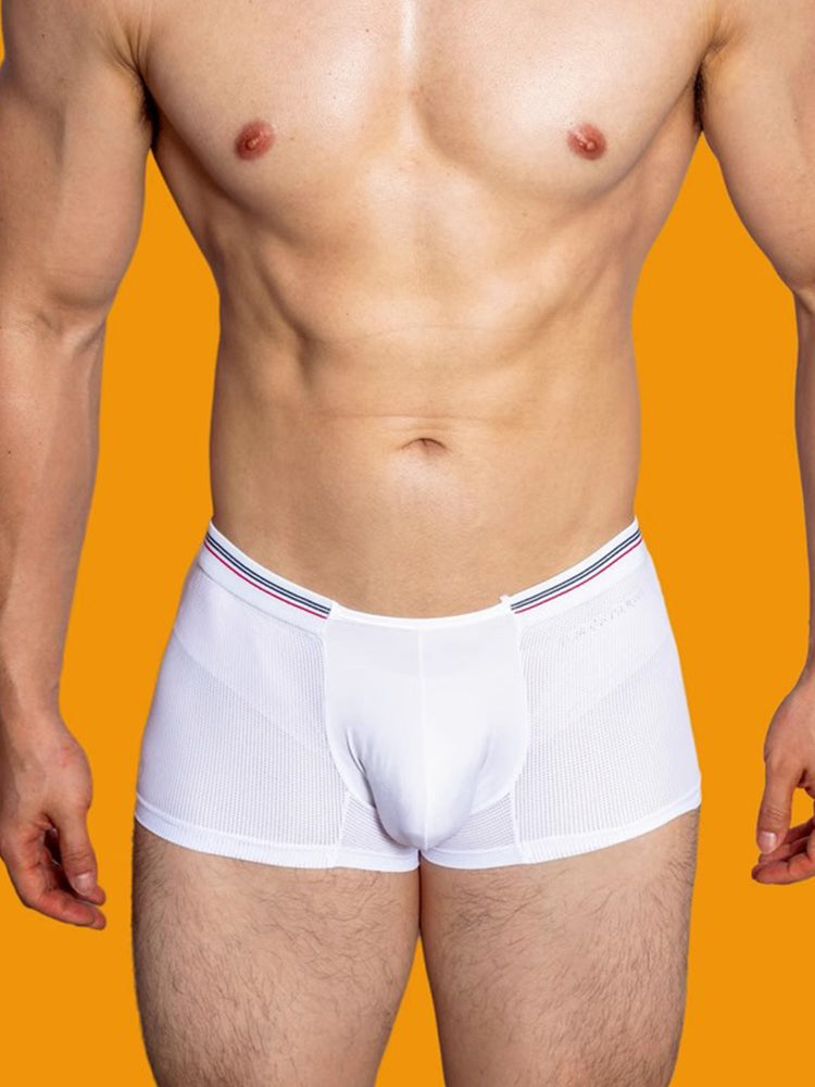 3 Pack Men's Nylon Mesh Breathable Quick-Dry Trunks