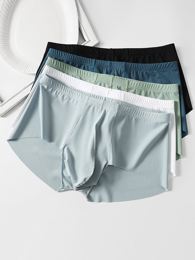 3 Pack Men's Cooling Seamless Trunks