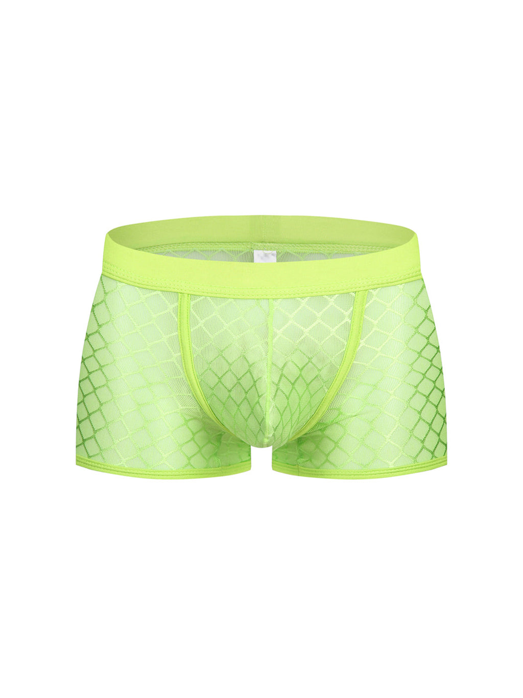 2 Pack Men's Sexy Transparent Mesh Trunks