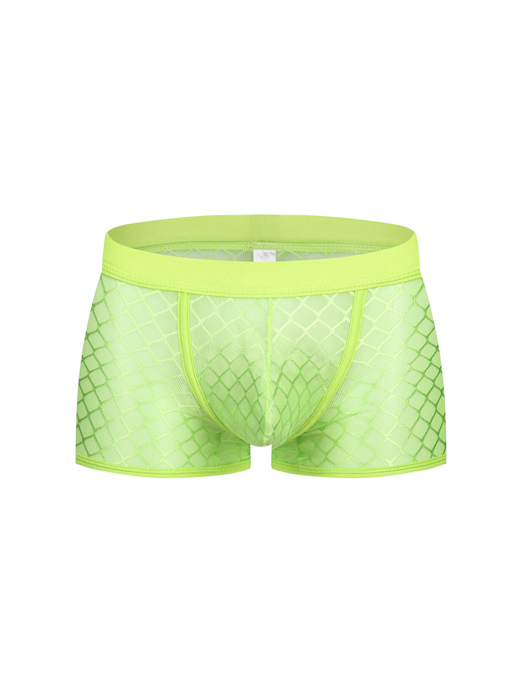 2 Pack Men's Sexy Transparent Mesh Trunks