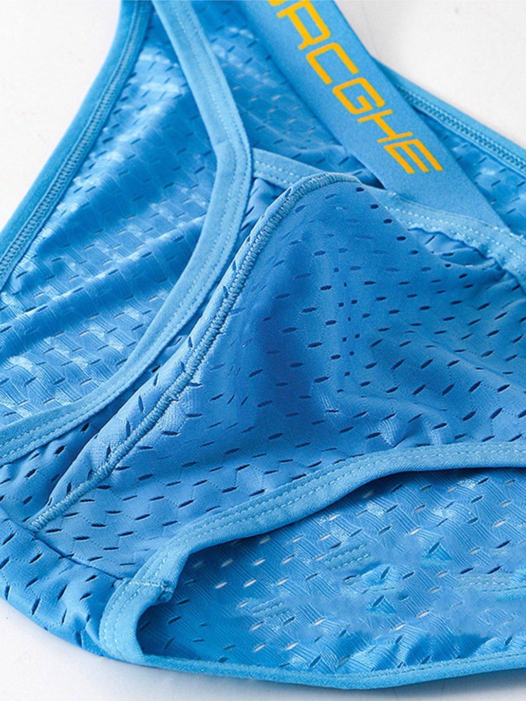 2 Pack Sexy Hollow Out Mesh Briefs for Men