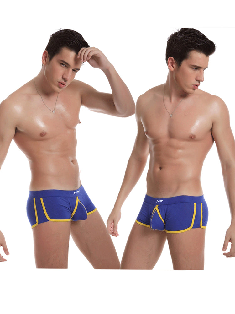 3 Pack Men's Modal U-convex Large Pouch Breathable Trunks