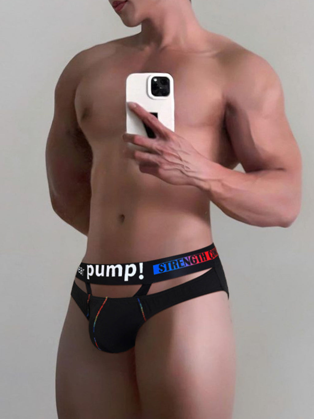 2 Pack Men’s Sexy Low-rise Garter Briefs