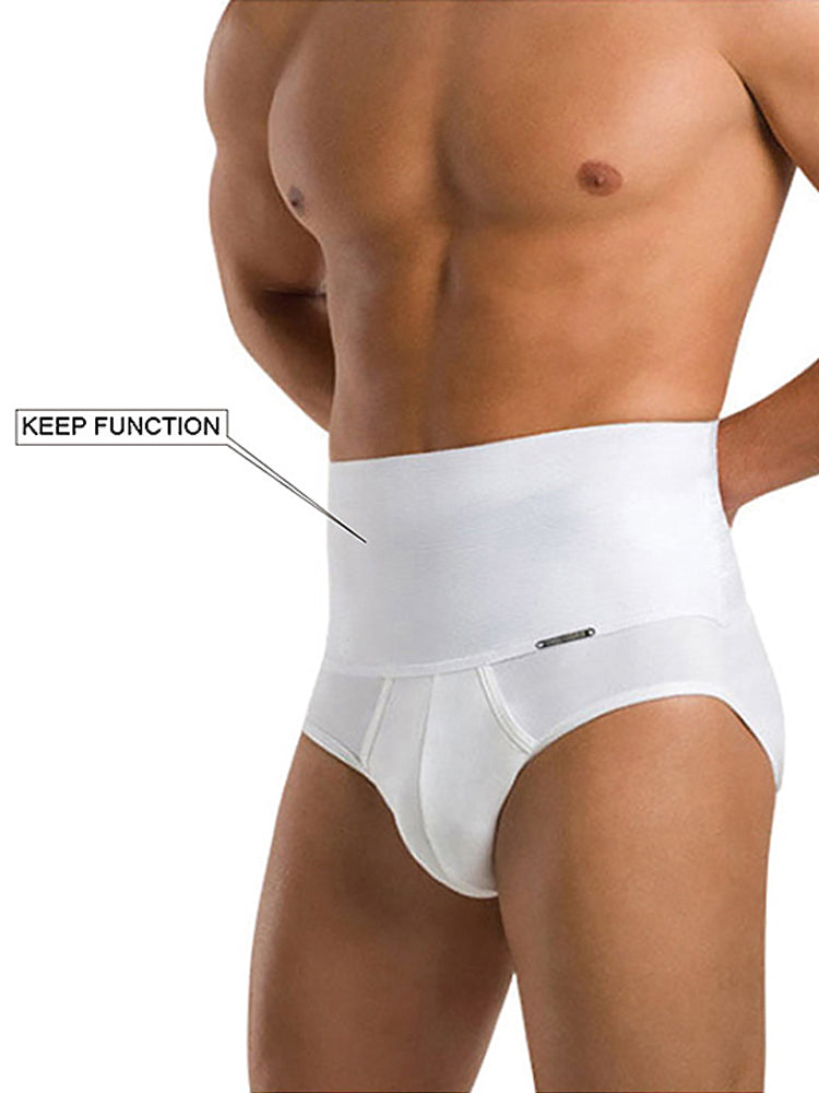 Men’s High-rise Abdomen Compression Briefs
