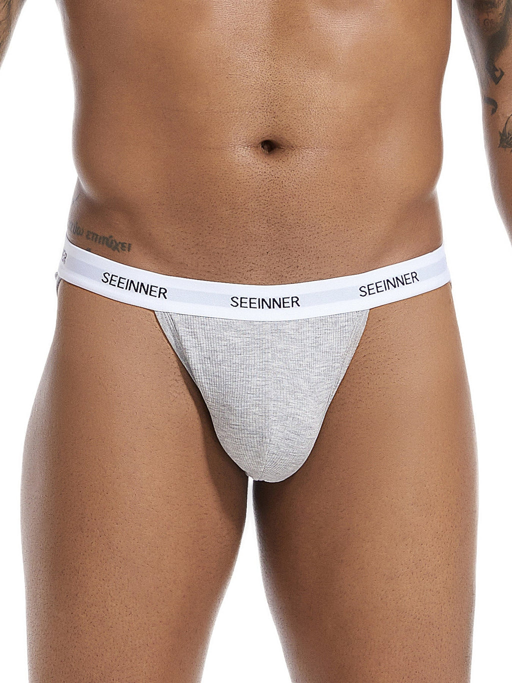 3 Pack Men's Sporty Cut Comfy Waistband Moisture-Wicking Briefs